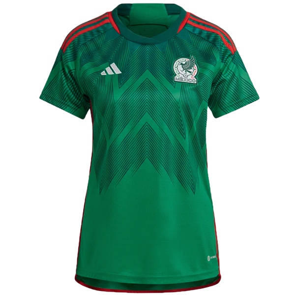 Mexico home female jersey women's first soccer uniform sportswear football tops sport shirt 2022